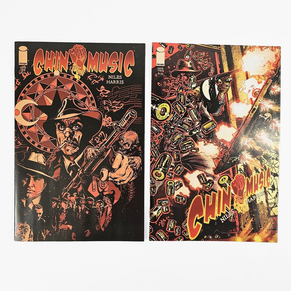 Bundle of 2 Chin Music #1 and #2 VF NM Condition